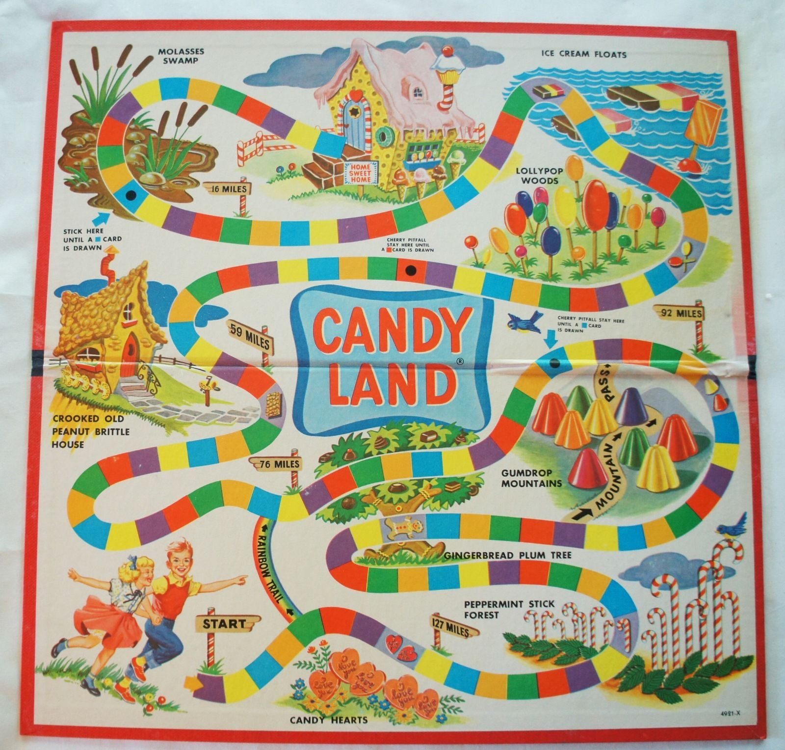 [1956 Candy Land board]